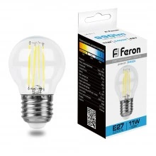 Лампа светодиодная FERON LB-511 Шарик E27 11W 230V 6400K 38226
