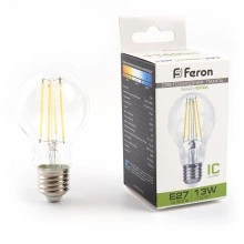 Лампа светодиодная FERON LB-613 Шар E27 13W 175-265V 4000K 38240