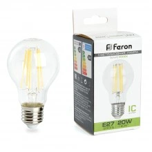 Лампа светодиодная FERON LB-620 Шар E27 20W 175-265V 4000K 38246