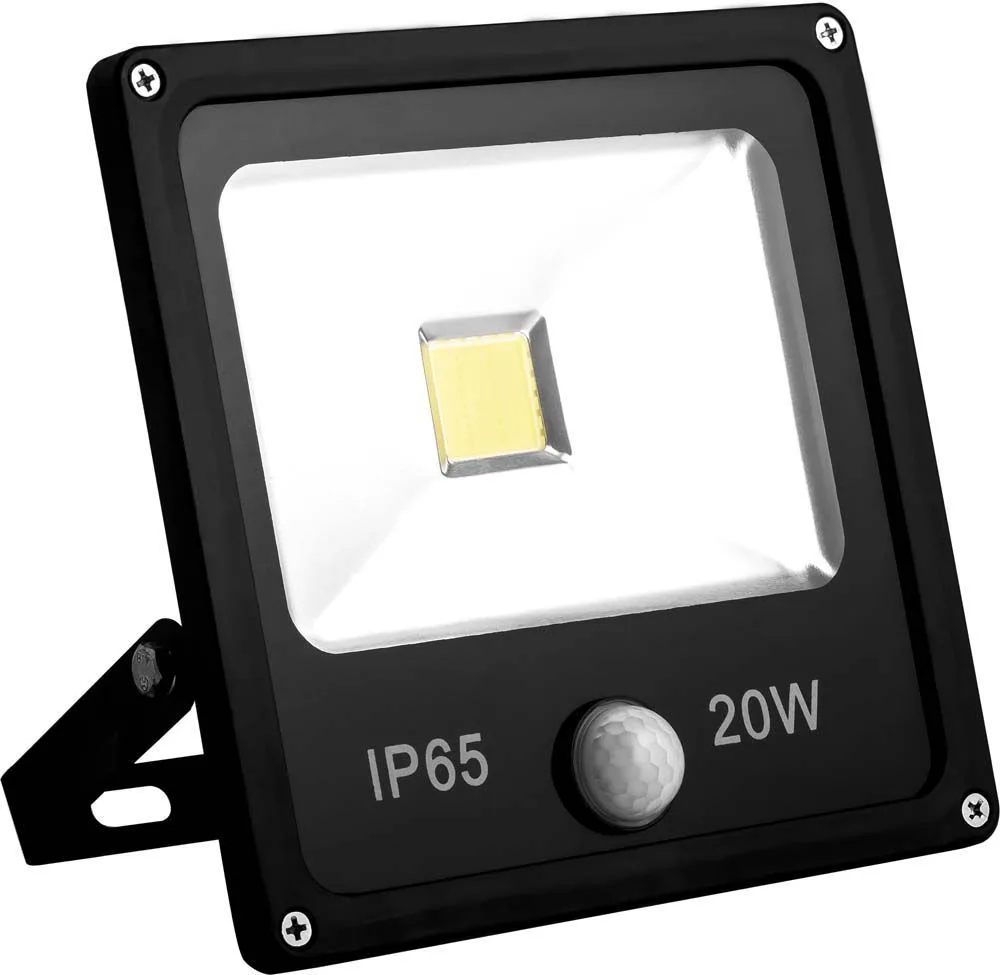 FERON Светодиодный прожектор с встроенным датчиком LL-861 IP65 20W 6400K 32084 FERON Светодиодный прожектор с встроенным датчиком LL-861 IP65 20W 6400K 32084