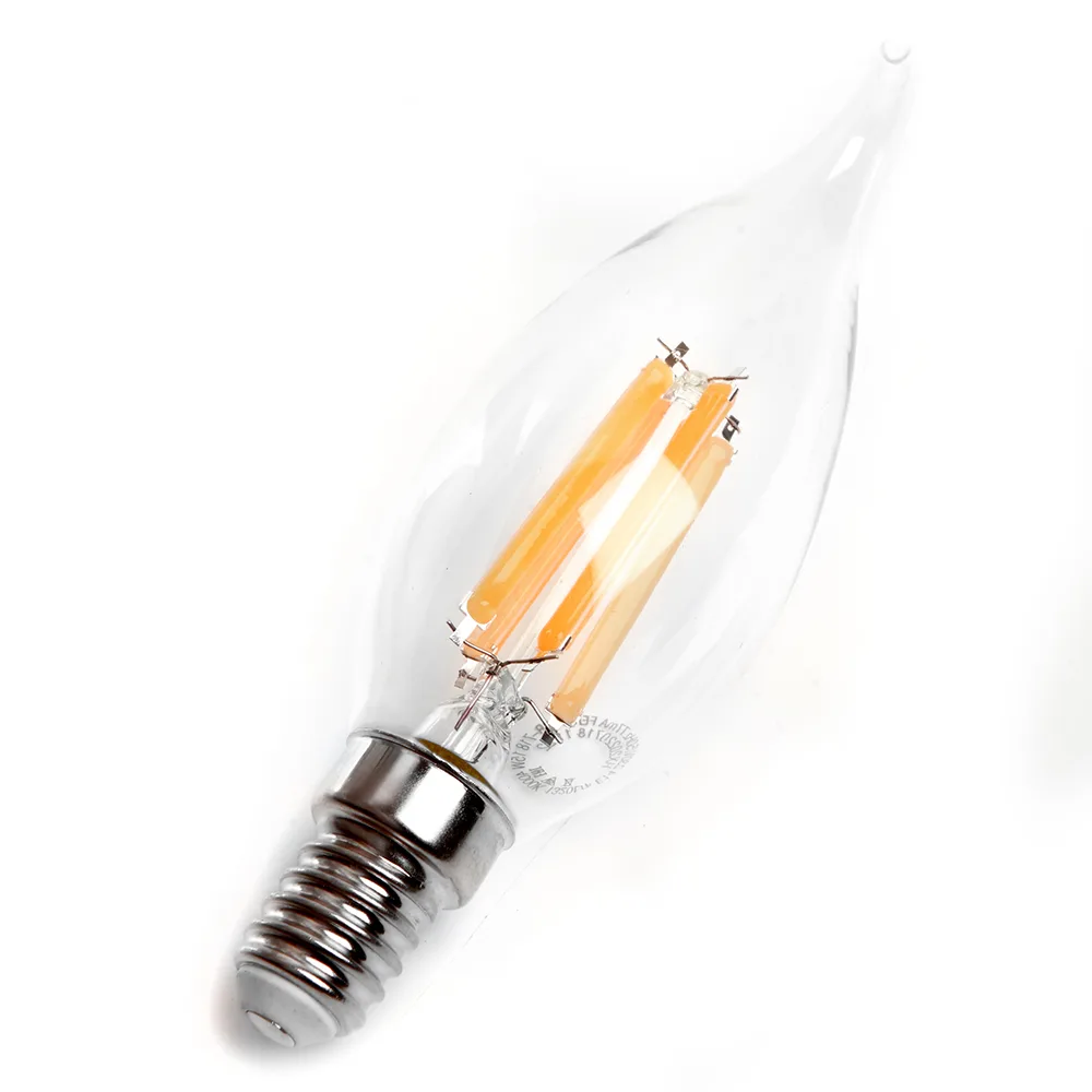FERON Лампа светодиодная LB-718 Свеча на ветру E14 15W 230V 4000K 38263 FERON Лампа светодиодная LB-718 Свеча на ветру E14 15W 230V 4000K 38263