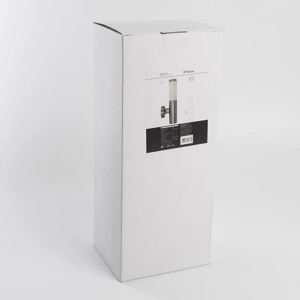 FERON Светильник садово-парковый DH021-B, Техно на стену вверх, 18W E27 230V, серебро 11807 FERON Светильник садово-парковый DH021-B, Техно на стену вверх, 18W E27 230V, серебро 11807