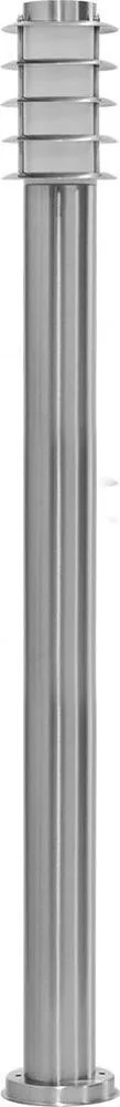 FERON Светильник садово-парковый DH027-1100, Техно столб, 18W E27 230V, серебро 11814 FERON Светильник садово-парковый DH027-1100, Техно столб, 18W E27 230V, серебро 11814