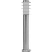 Светильник садово-парковый FERON DH027-650, Техно столб, 18W E27 230V, серебро 11816