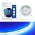 Светодиодная COB лента FERON LS530 320SMD(2110) 8Вт/м 24V 5000*8*1.8мм IP20, синий Светодиодная COB лента FERON LS530 320SMD(2110) 8Вт/м 24V 5000*8*1.8мм IP20, синий
