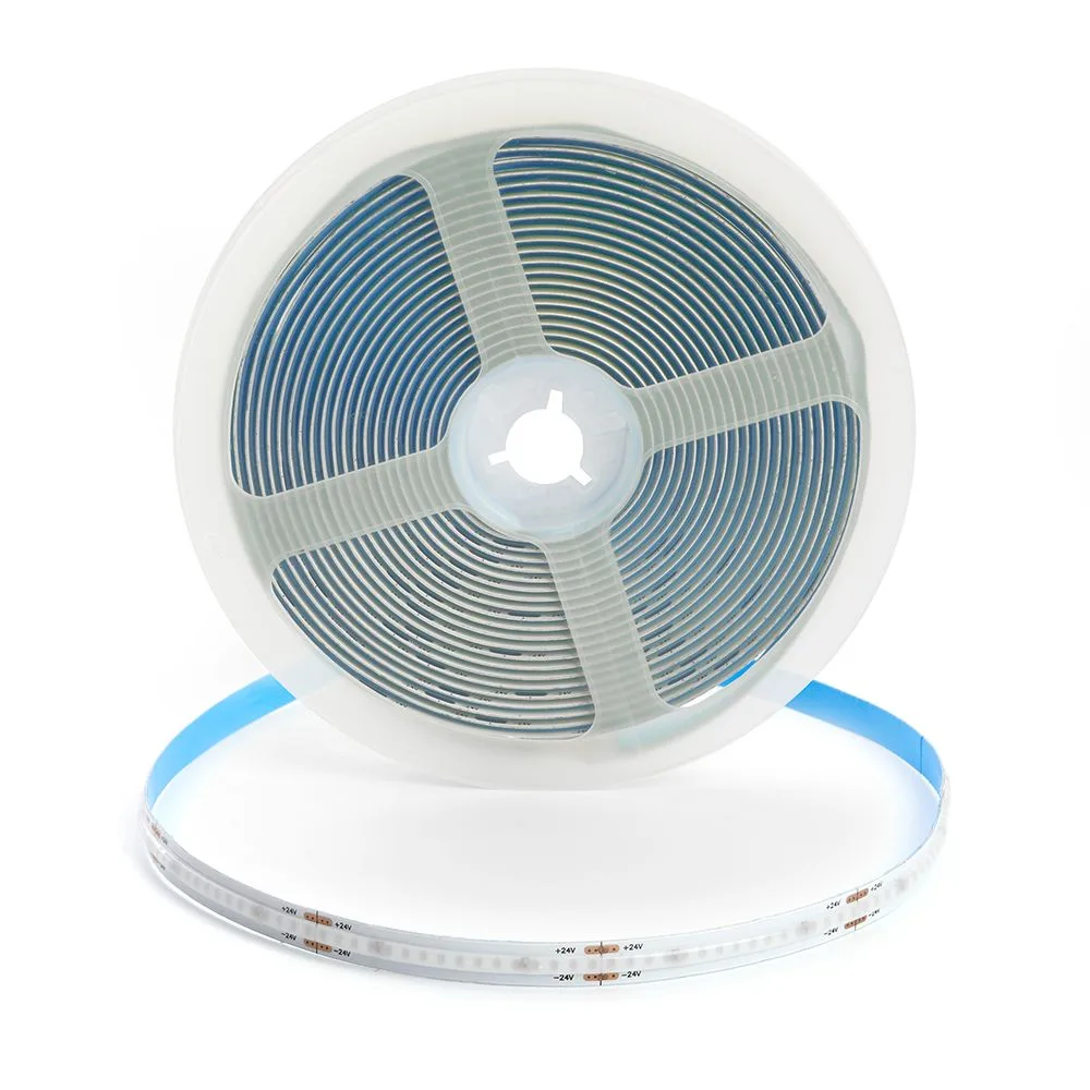 FERON Светодиодная COB лента LS530 320SMD(2110) 8Вт/м 24V 5000*8*1.8мм IP20, синий FERON Светодиодная COB лента LS530 320SMD(2110) 8Вт/м 24V 5000*8*1.8мм IP20, синий