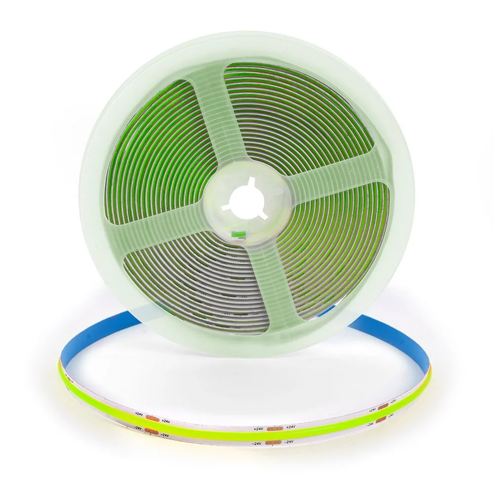 FERON Светодиодная COB лента LS530 320SMD(2110) 10Вт/м 24V 5000*8*1.8мм IP20, зеленый FERON Светодиодная COB лента LS530 320SMD(2110) 10Вт/м 24V 5000*8*1.8мм IP20, зеленый