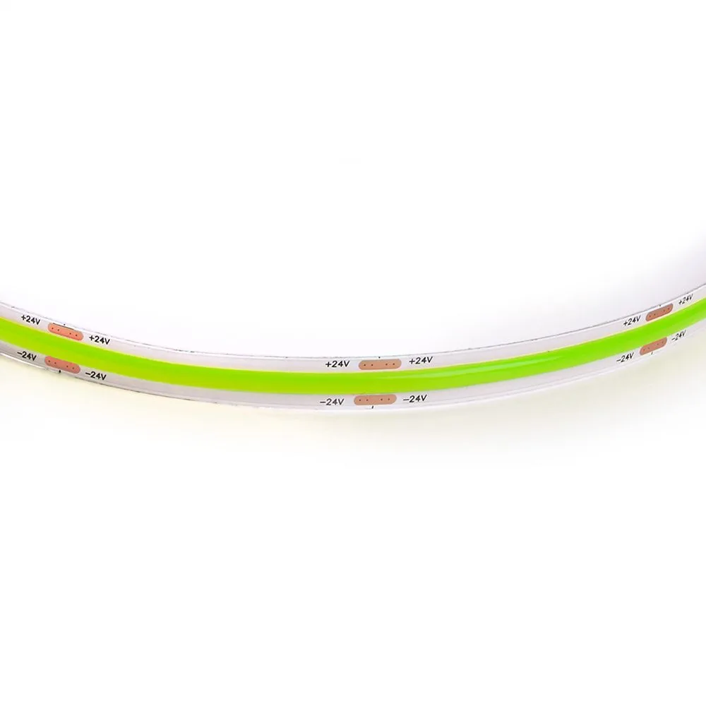 FERON Светодиодная COB лента LS530 320SMD(2110) 10Вт/м 24V 5000*8*1.8мм IP20, зеленый FERON Светодиодная COB лента LS530 320SMD(2110) 10Вт/м 24V 5000*8*1.8мм IP20, зеленый