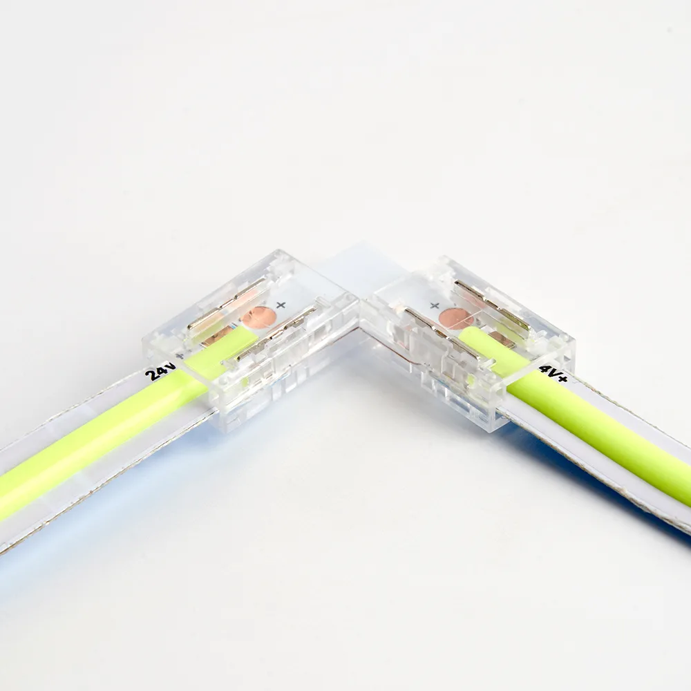 FERON Соединитель угловой 12мм для ленты COB LS530, LD179 Артикул 48276 FERON Соединитель угловой 12мм для ленты COB LS530, LD179 Артикул 48276