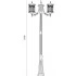 Светильник садово-парковый FERON PL119 столб шестигранный 2*60W 230V E27 2,2M черное золото 11310 Светильник садово-парковый FERON PL119 столб шестигранный 2*60W 230V E27 2,2M черное золото 11310