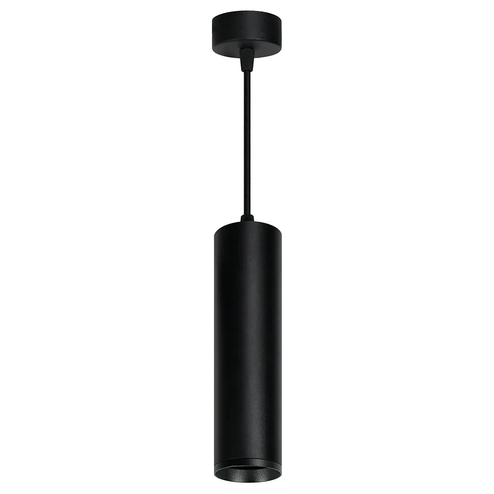 Светильник потолочный FERON ML1768 на подвесе MR16 35W 230V, черный 55*200 48086