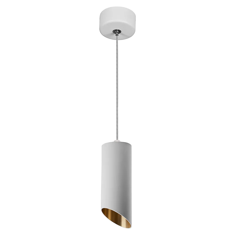FERON Светильник потолочный ML1818 на подвесе MR16 35W 230V, белый, золото 55*125 48040 FERON Светильник потолочный ML1818 на подвесе MR16 35W 230V, белый, золото 55*125 48040