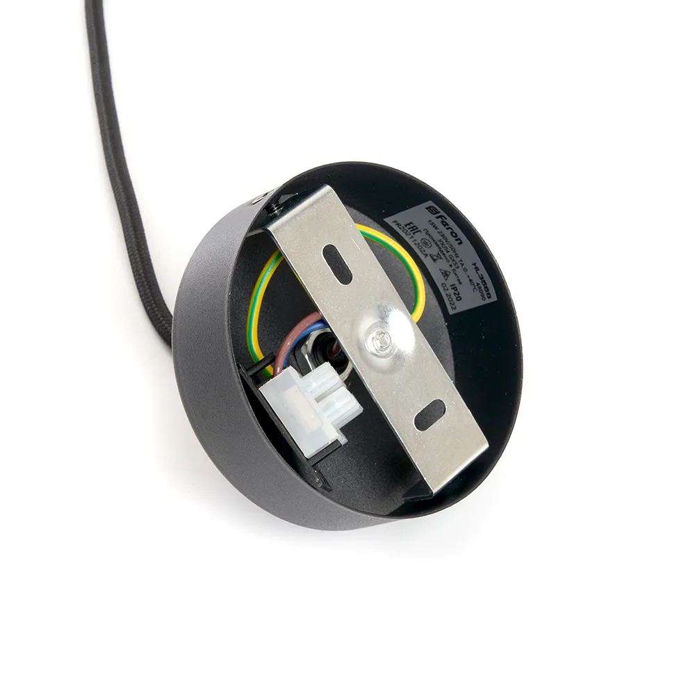 FERON Светильник потолочный HL3648 на подвесе GX53 15W 230V, черный 85*160 48092 FERON Светильник потолочный HL3648 на подвесе GX53 15W 230V, черный 85*160 48092