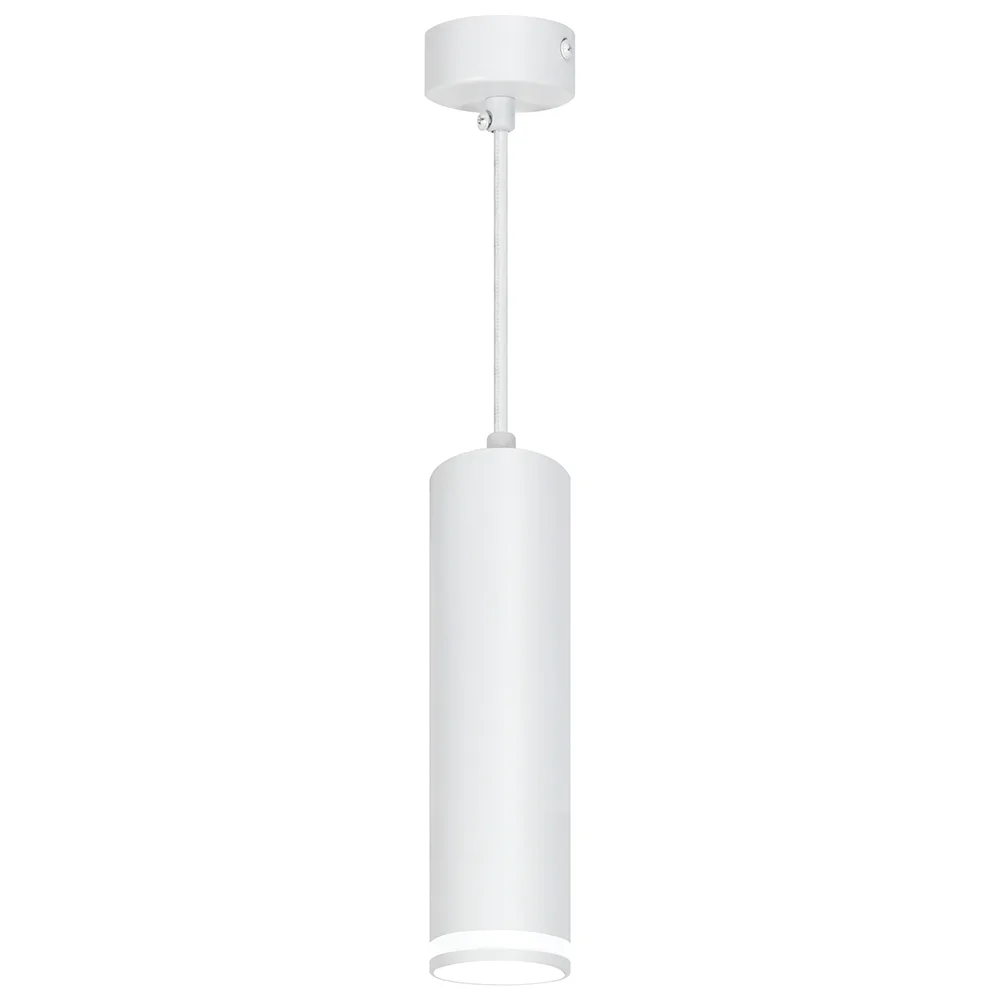 FERON Светильник потолочный ML1708 Barrel LUNA на подвесе MR16 35W 230V, белый 55*200 48081 FERON Светильник потолочный ML1708 Barrel LUNA на подвесе MR16 35W 230V, белый 55*200 48081