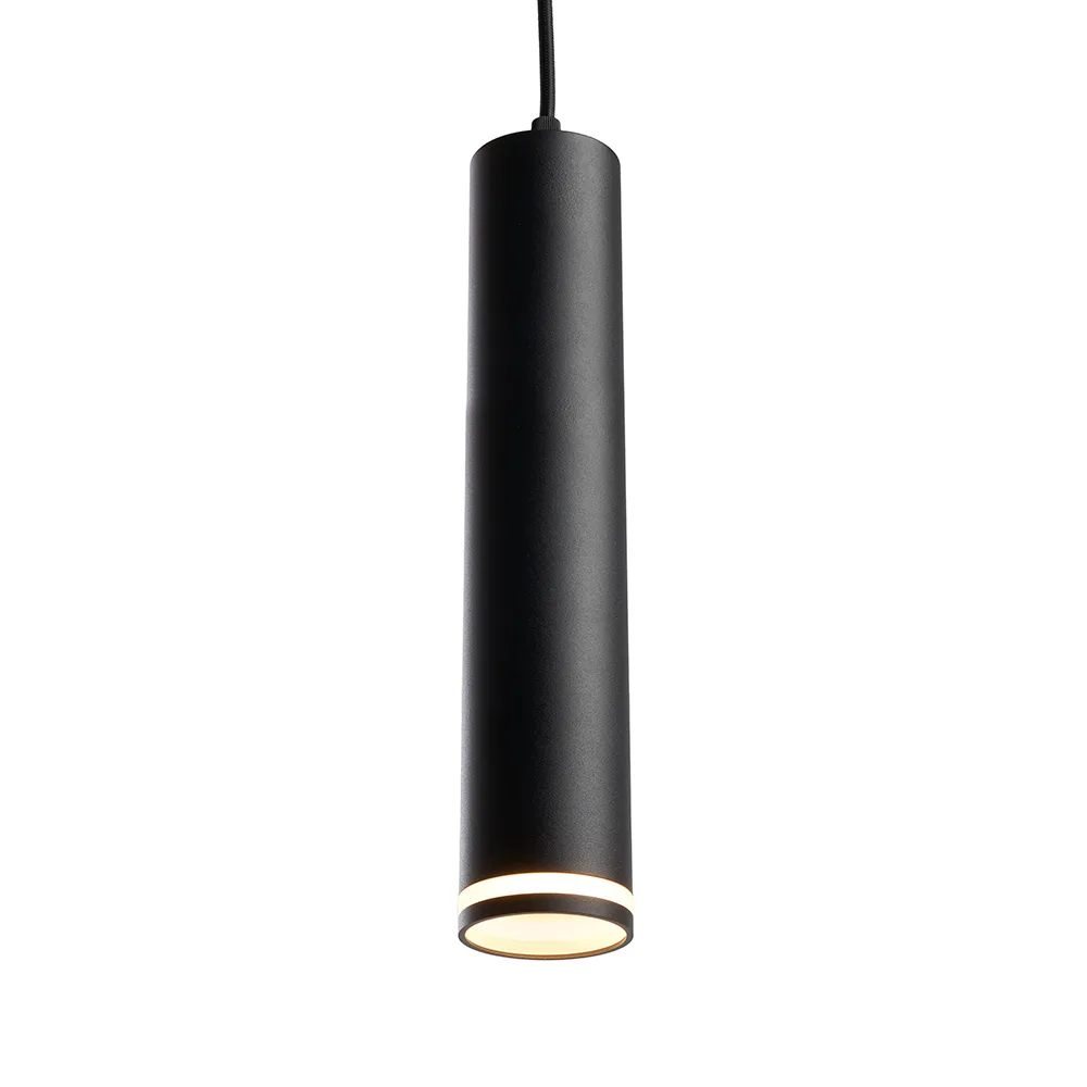 FERON Светильник потолочный ML1708 Barrel LUNA на подвесе MR16 35W 230V, черный 55*280 48084 FERON Светильник потолочный ML1708 Barrel LUNA на подвесе MR16 35W 230V, черный 55*280 48084