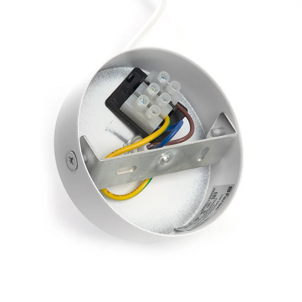 FERON Светильник потолочный HL3568 на подвесе GX53 15W 230V, белый 90*80 48089 FERON Светильник потолочный HL3568 на подвесе GX53 15W 230V, белый 90*80 48089