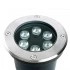 Светодиодный светильник тротуарный (грунтовый) FERON SP2802, 6W, AC/DC12-24V, низковольтный, 4000К, металлик, D120*H90mm, вн.диаметр: 90m, IP67 48346 Светодиодный светильник тротуарный (грунтовый) FERON SP2802, 6W, AC/DC12-24V, низковольтный, 4000К, металлик, D120*H90mm, вн.диаметр: 90m, IP67 48346