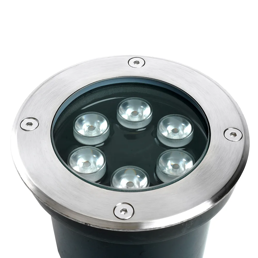 FERON Светодиодный светильник тротуарный (грунтовый) SP2802, 6W, AC/DC12-24V, низковольтный, 4000К, металлик, D120*H90mm, вн.диаметр: 90m, IP67 48346 FERON Светодиодный светильник тротуарный (грунтовый) SP2802, 6W, AC/DC12-24V, низковольтный, 4000К, металлик, D120*H90mm, вн.диаметр: 90m, IP67 48346
