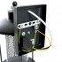Светильник садово-парковый FERON PL721 на стену вниз 60W E27 230V, черный 48388 Светильник садово-парковый FERON PL721 на стену вниз 60W E27 230V, черный 48388
