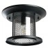 Светильник садово-парковый FERON PL723 на потолок 60W E27 230V, черный 48387 Светильник садово-парковый FERON PL723 на потолок 60W E27 230V, черный 48387