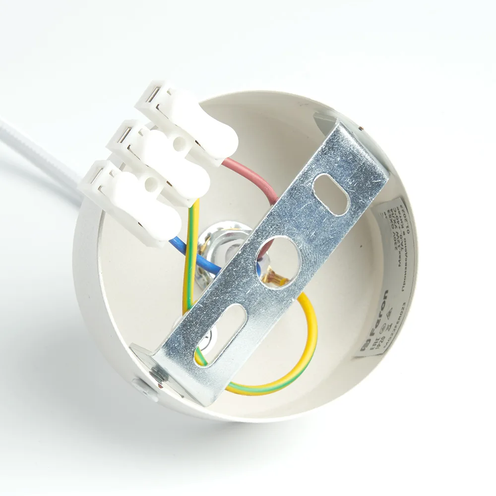 FERON Светильник потолочный ML1842 Barrel ECHO levitation MR16 35W, 230V, GU10, белый, с антибликовой сеточкой, на подвесе 1,7 м 48397 FERON Светильник потолочный ML1842 Barrel ECHO levitation MR16 35W, 230V, GU10, белый, с антибликовой сеточкой, на подвесе 1,7 м 48397