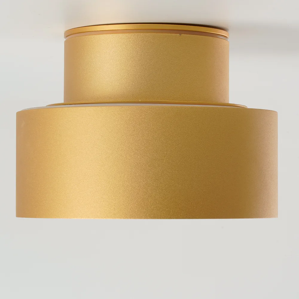 FERON Светильник потолочный HL367 Barrel AURA 12W, 230V, GX53, золото IP44 48408 FERON Светильник потолочный HL367 Barrel AURA 12W, 230V, GX53, золото IP44 48408