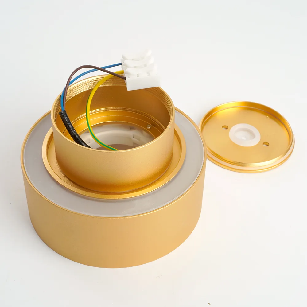 FERON Светильник потолочный HL367 Barrel AURA 12W, 230V, GX53, золото IP44 48408 FERON Светильник потолочный HL367 Barrel AURA 12W, 230V, GX53, золото IP44 48408