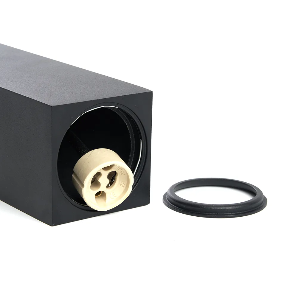 FERON Светильник потолочный ML1748 Barrel QUAD levitation на подвесе MR16 35W 230V, черный 60*280 48431 FERON Светильник потолочный ML1748 Barrel QUAD levitation на подвесе MR16 35W 230V, черный 60*280 48431