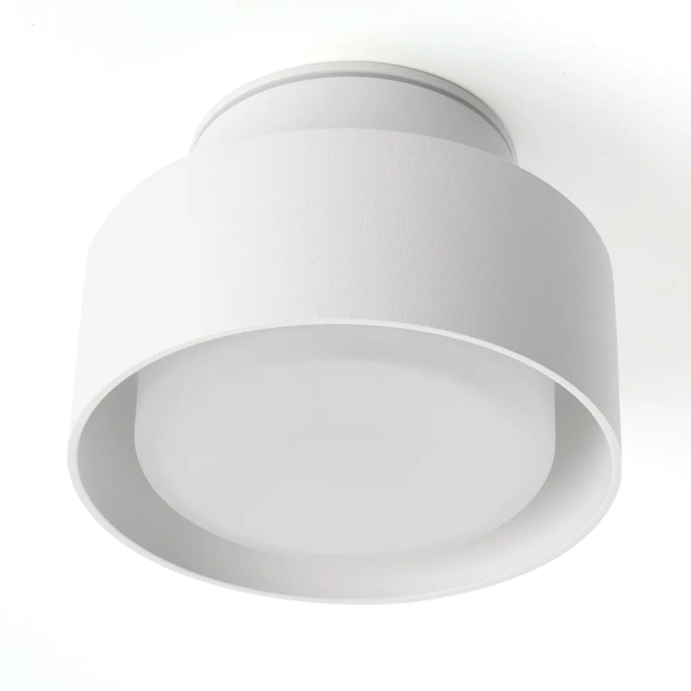 FERON Светильник потолочный HL367 Barrel AURA 12W, 230V, GX53, белый IP44 48407 FERON Светильник потолочный HL367 Barrel AURA 12W, 230V, GX53, белый IP44 48407