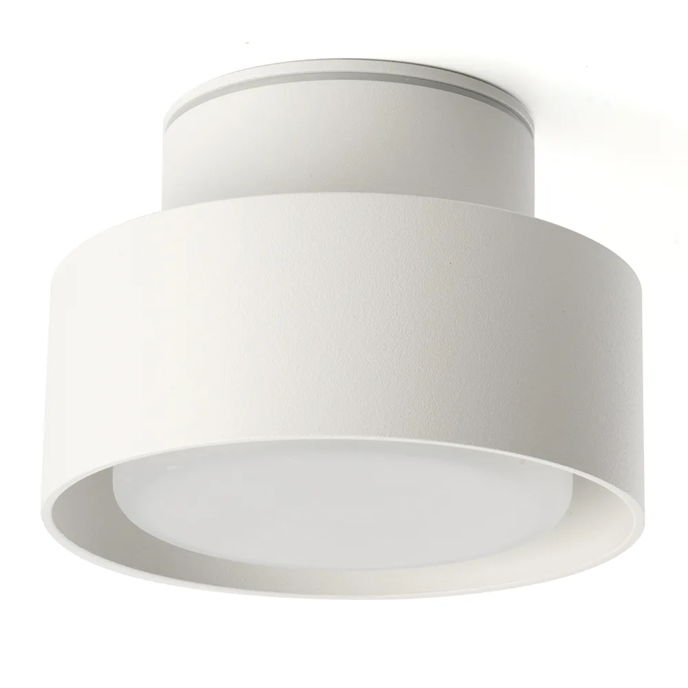 FERON Светильник потолочный HL367 Barrel AURA 12W, 230V, GX53, белый IP44 48407 FERON Светильник потолочный HL367 Barrel AURA 12W, 230V, GX53, белый IP44 48407