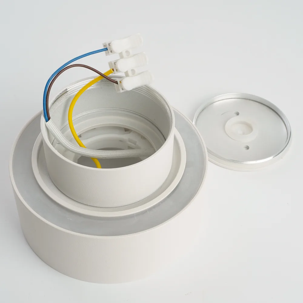 FERON Светильник потолочный HL367 Barrel AURA 12W, 230V, GX53, белый IP44 48407 FERON Светильник потолочный HL367 Barrel AURA 12W, 230V, GX53, белый IP44 48407