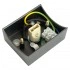 Светильник настенный FERON ML1750 Glow G9,15W, 230V чёрный + золото IP20 48433 Светильник настенный FERON ML1750 Glow G9,15W, 230V чёрный + золото IP20 48433