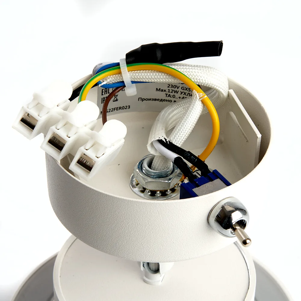 FERON Светильник HL3670 AURA 12W, 230V, GX53, белый артикул 48413 FERON Светильник HL3670 AURA 12W, 230V, GX53, белый артикул 48413