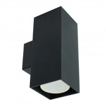 Светильник  настенный FERON ML1740 QUAD   MR16 35W, 230V, 2*GU10,  чёрный IP20 48427
