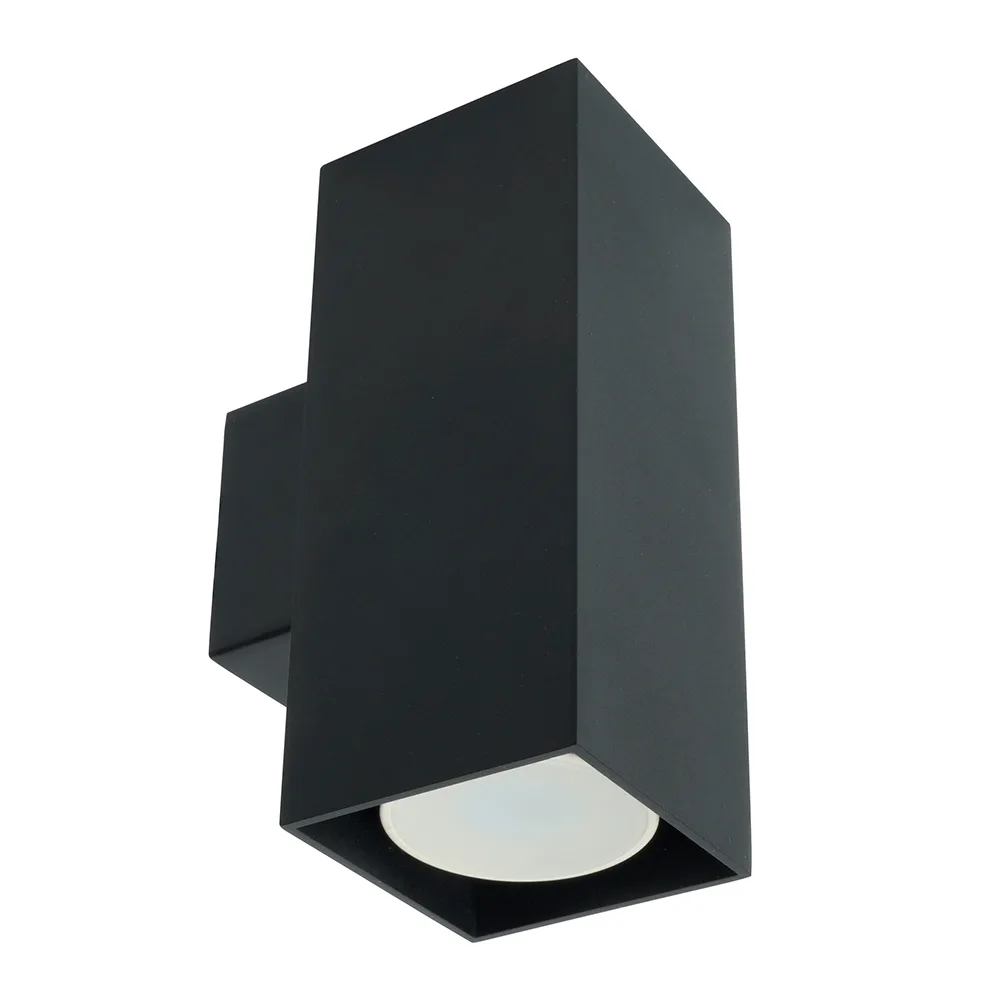 FERON Светильник настенный ML1740 QUAD MR16 35W, 230V, 2*GU10, чёрный IP20 48427 FERON Светильник настенный ML1740 QUAD MR16 35W, 230V, 2*GU10, чёрный IP20 48427