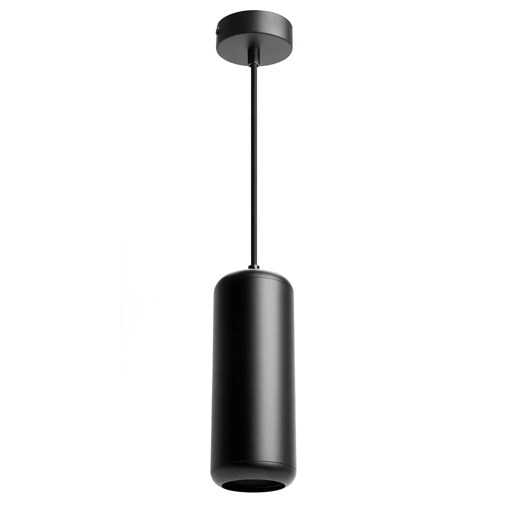 FERON Светильник потолочный HL3658 Barrel ECHO levitation 12W, 230V, GX53, чёрный, с антибликовой сеточкой, на подвесе 1,7 м 48403 FERON Светильник потолочный HL3658 Barrel ECHO levitation 12W, 230V, GX53, чёрный, с антибликовой сеточкой, на подвесе 1,7 м 48403