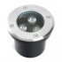 Светодиодный светильник тротуарный (грунтовый) FERON SP2801, 3W, AC/DC12-24V, низковольтный, 3000К, черный, D100*H80mm, вн.диаметр:70m 48452 Светодиодный светильник тротуарный (грунтовый) FERON SP2801, 3W, AC/DC12-24V, низковольтный, 3000К, черный, D100*H80mm, вн.диаметр:70m 48452
