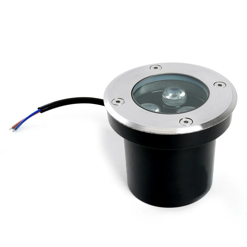 FERON Светодиодный светильник тротуарный (грунтовый) SP2801, 3W, AC/DC12-24V, низковольтный, 3000К, черный, D100*H80mm, вн.диаметр:70m 48452 FERON Светодиодный светильник тротуарный (грунтовый) SP2801, 3W, AC/DC12-24V, низковольтный, 3000К, черный, D100*H80mm, вн.диаметр:70m 48452