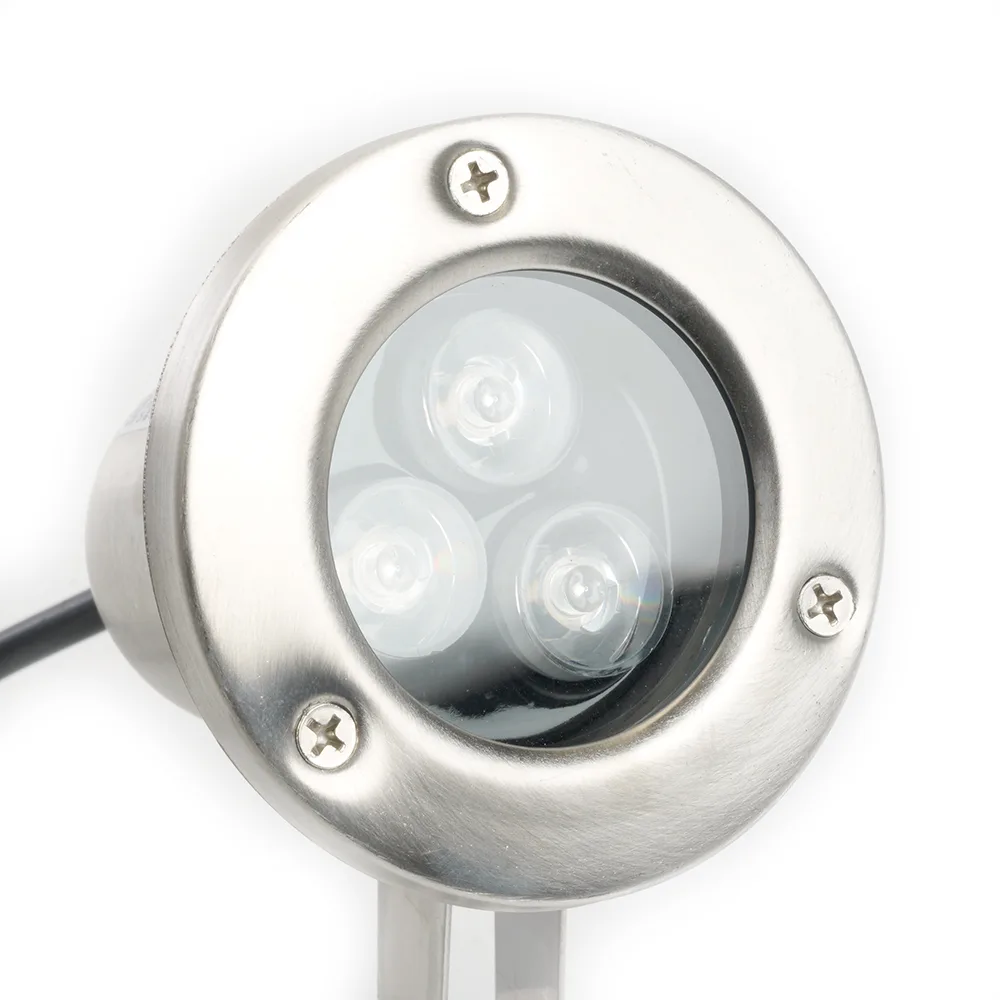 FERON Светодиодный прожектор подводный LL-822, 3W, AC/DC24V, низковольтный, 6400K, металлик, 80*80*130mm, IP68 48455 FERON Светодиодный прожектор подводный LL-822, 3W, AC/DC24V, низковольтный, 6400K, металлик, 80*80*130mm, IP68 48455
