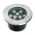 Светодиодный светильник тротуарный (грунтовый) FERON SP2803, 10W, AC/DC12V, низковольтный, 3000К, металлик, 160*H90mm, вн.диаметр: 110mm, IP67 48469 Светодиодный светильник тротуарный (грунтовый) FERON SP2803, 10W, AC/DC12V, низковольтный, 3000К, металлик, 160*H90mm, вн.диаметр: 110mm, IP67 48469