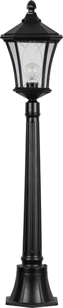 FERON Светильник садово-парковый PL4036 столб восьмигранный 60W 230V E27, черный 11417 FERON Светильник садово-парковый PL4036 столб восьмигранный 60W 230V E27, черный 11417