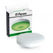 Лампа светодиодная FERON LB-455 GX53 12W 175-265V зеленая 48560