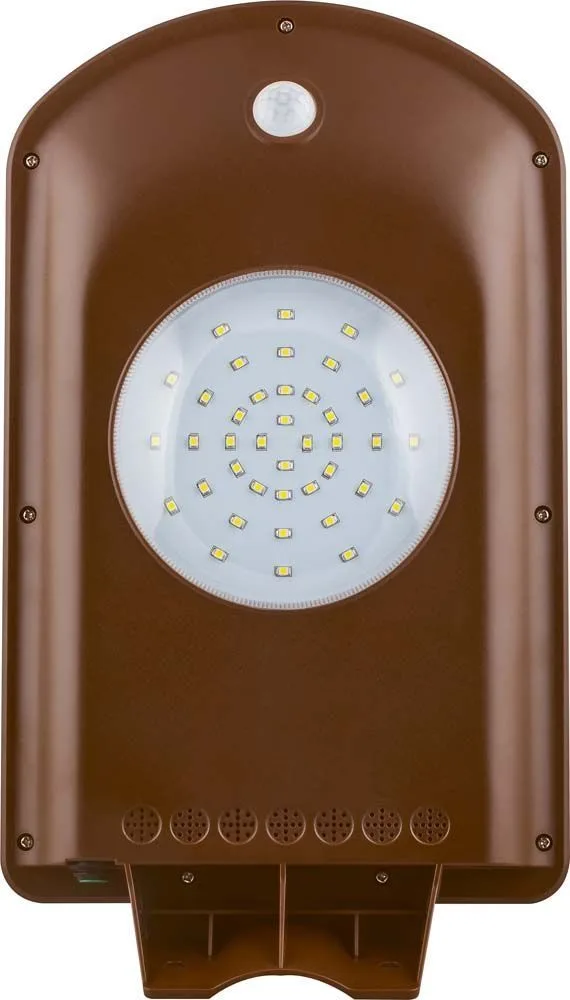 Светодиодный уличный фонарь консольный на солнечной батарее FERON SP2331 2W 6400K IP65, с датчиком движения, серый 32025