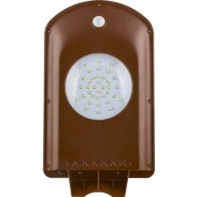 Светодиодный уличный фонарь консольный на солнечной батарее FERON SP2331 2W 6400K IP65, с датчиком движения, серый 32025