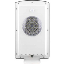 Светодиодный уличный фонарь консольный на солнечной батарее FERON SP2333 9W 6400K с датчиком движения, серый 32027