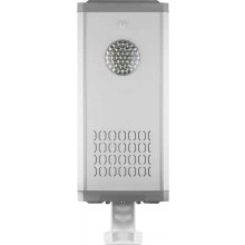 Светодиодный уличный фонарь консольный на солнечной батарее FERON SP2335 8W 6400K с датчиком движения, серый 32029
