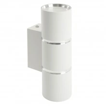 Светильник  настенный FERON ML1860 ZEN MR16 35W, 230V, 2*GU10, белый, хром IP20 48650
