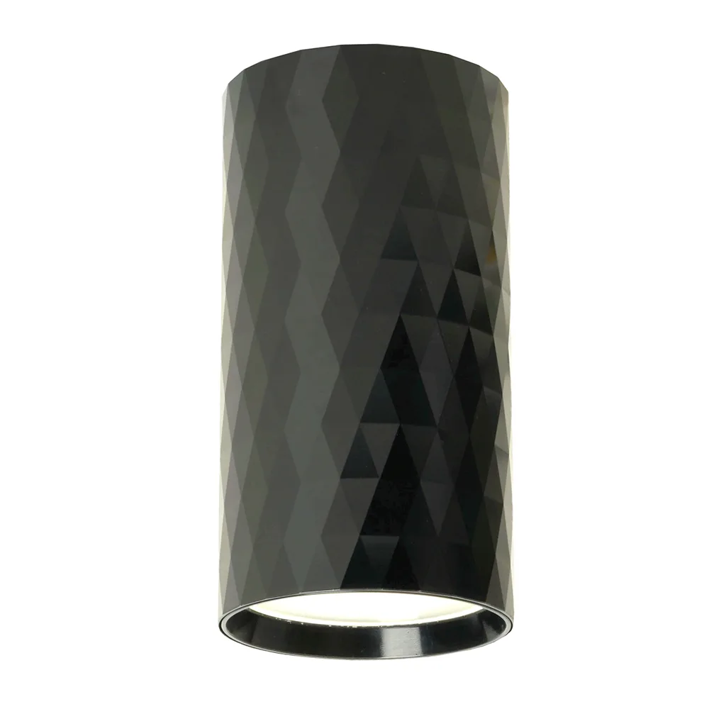 FERON Светильник потолочный ML188 Barrel PRISM MR16 GU10 35W 230V, черный 48674 FERON Светильник потолочный ML188 Barrel PRISM MR16 GU10 35W 230V, черный 48674