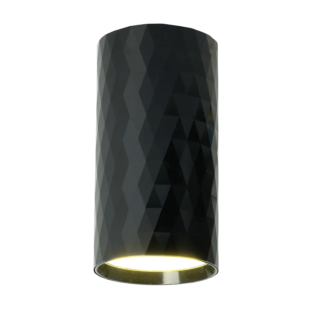 FERON Светильник потолочный ML188 Barrel PRISM MR16 GU10 35W 230V, черный 48674 FERON Светильник потолочный ML188 Barrel PRISM MR16 GU10 35W 230V, черный 48674
