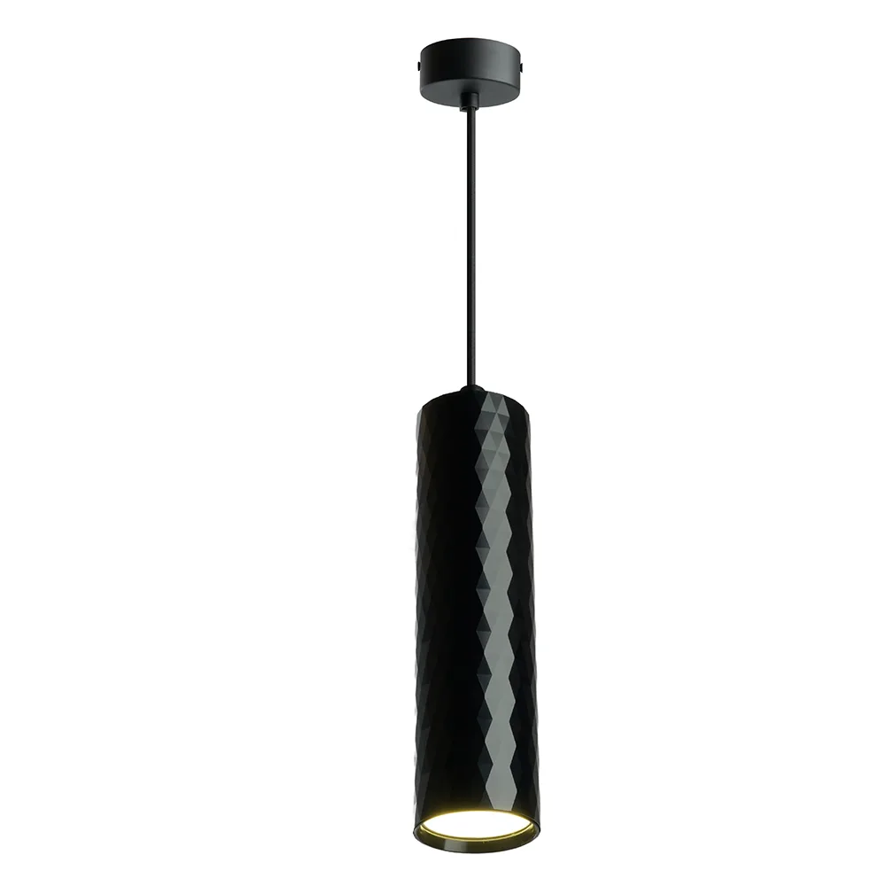 FERON Светильник потолочный ML1888 Barrel PRISM levitation на подвесе MR16 35W, 230V, чёрный 55*200 48670 FERON Светильник потолочный ML1888 Barrel PRISM levitation на подвесе MR16 35W, 230V, чёрный 55*200 48670